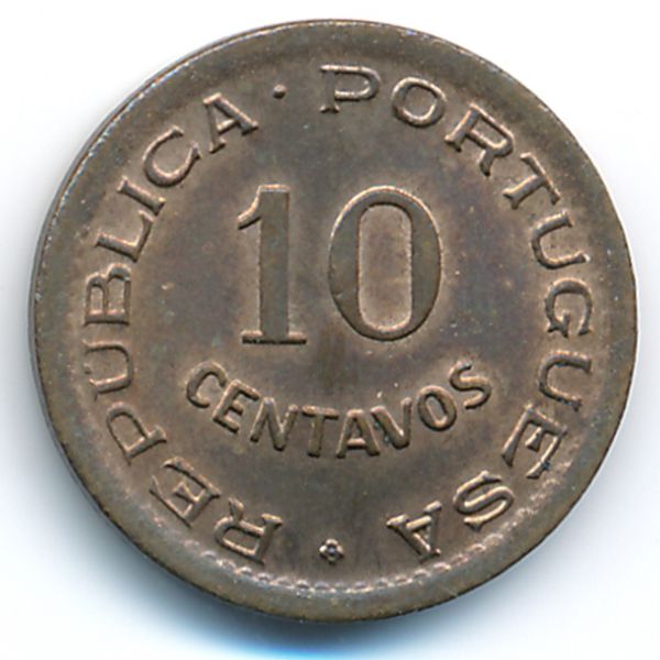 Ангола, 10 сентаво (1949 г.)
