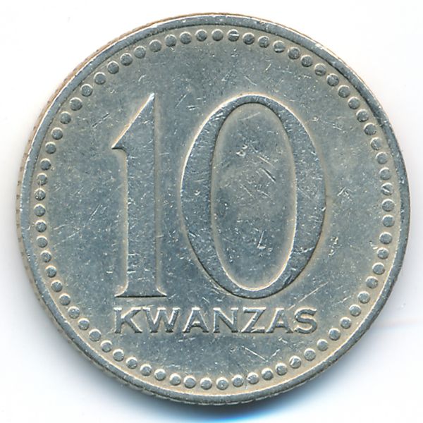 Ангола, 10 кванза (1977 г.)