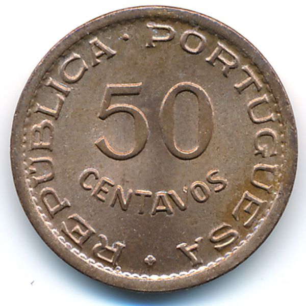 Ангола, 50 сентаво (1957 г.)
