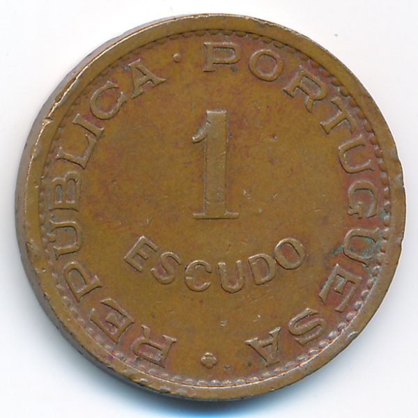 Сан-Томе и Принсипи, 1 эскудо (1971 г.)