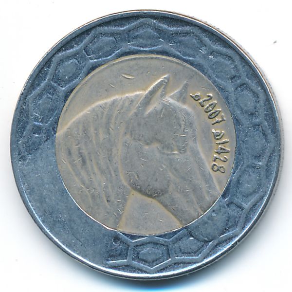 Алжир, 100 динаров (2007 г.)
