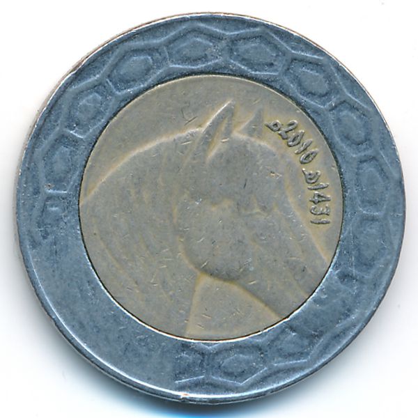 Алжир, 100 динаров (2010 г.)
