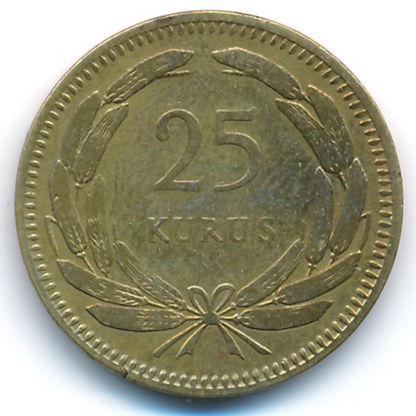 Турция, 25 куруш (1948 г.)
