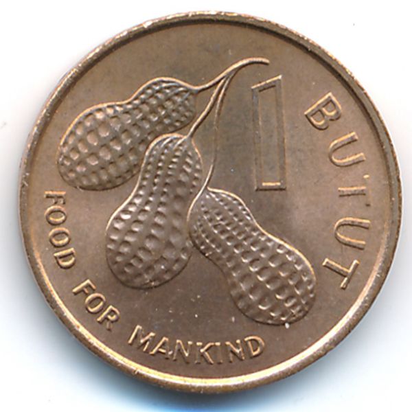 Гамбия, 1 бутут (1974 г.)