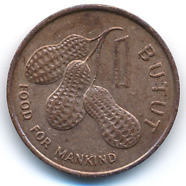 Гамбия, 1 бутут (1974 г.)
