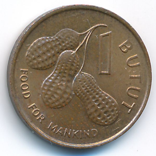 Гамбия, 1 бутут (1985 г.)