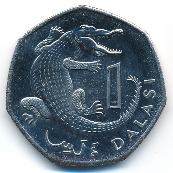 Гамбия, 1 даласи (1998 г.)