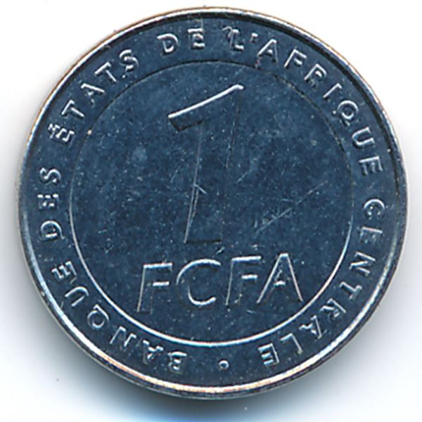 Центральная Африка, 1 франк КФА (2006 г.)