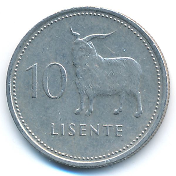Лесото, 10 лисенте (1983 г.)