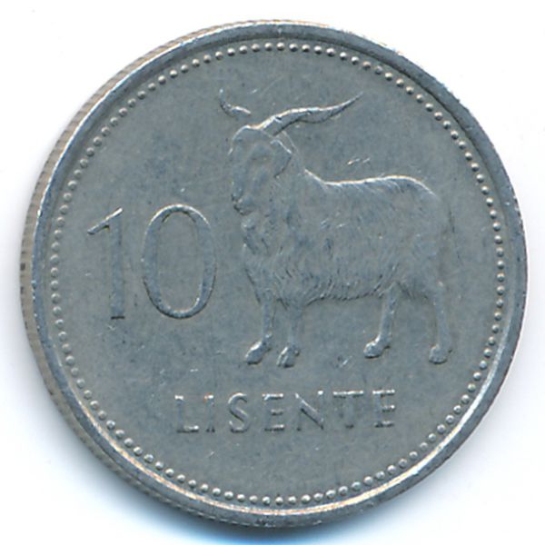 Лесото, 10 лисенте (1983 г.)