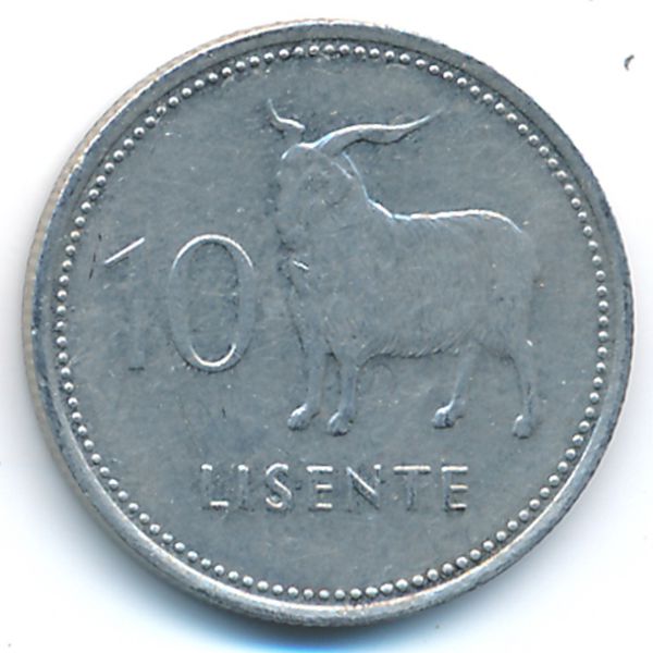 Лесото, 10 лисенте (1983 г.)