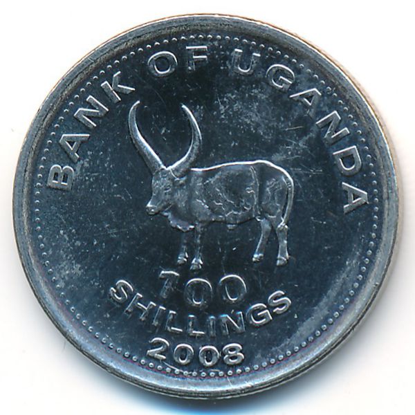 Уганда, 100 шиллингов (2008 г.)