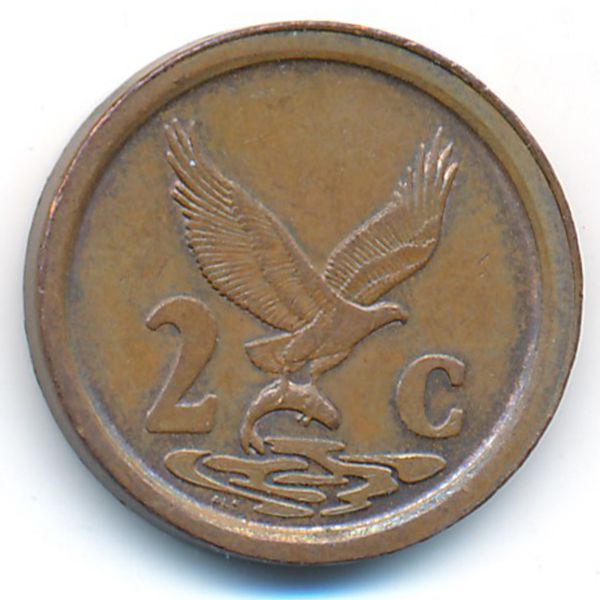 ЮАР, 2 цента (1992 г.)