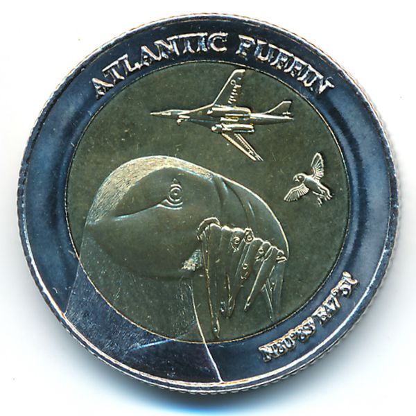 Арктические территории., 5 долларов (2023 г.)