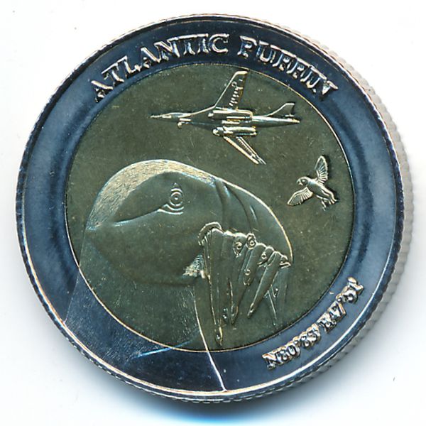 Арктические территории., 5 долларов (2023 г.)