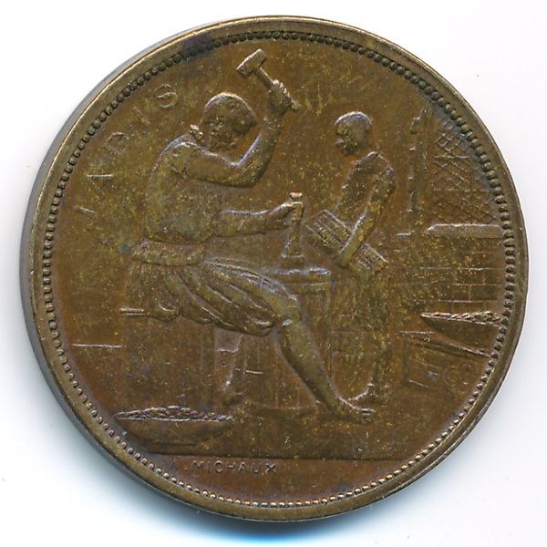 Бельгия., Токен (1910 г.)