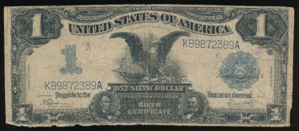 США, 1 доллар (1899 г.)