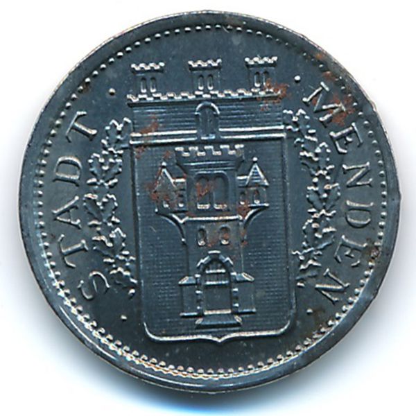 Менден., 5 пфеннигов (1919 г.)