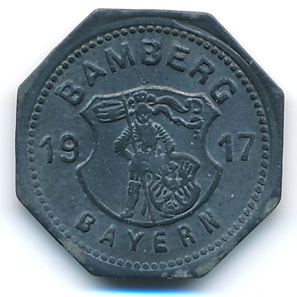 Бамберг., 5 пфеннигов (1917 г.)