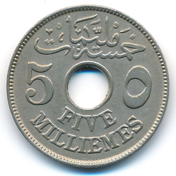 Египет, 5 милльем (1916 г.)