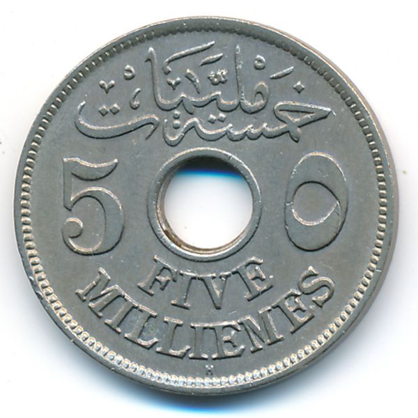 Египет, 5 милльем (1916 г.)