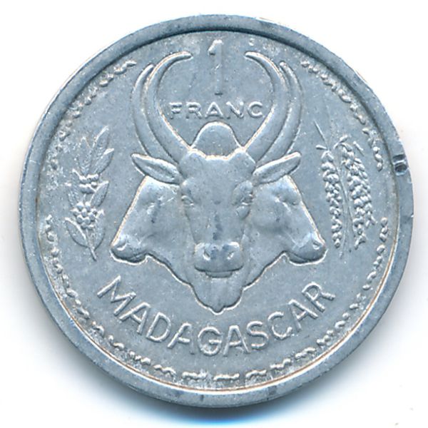 Мадагаскар, 1 франк (1948 г.)