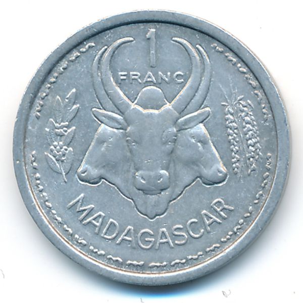 Мадагаскар, 1 франк (1948 г.)