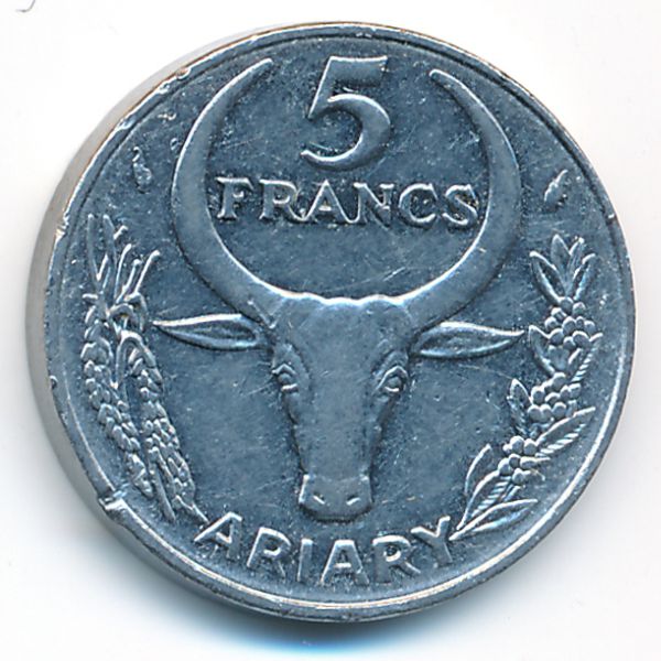 Мадагаскар, 5 франков (1981 г.)