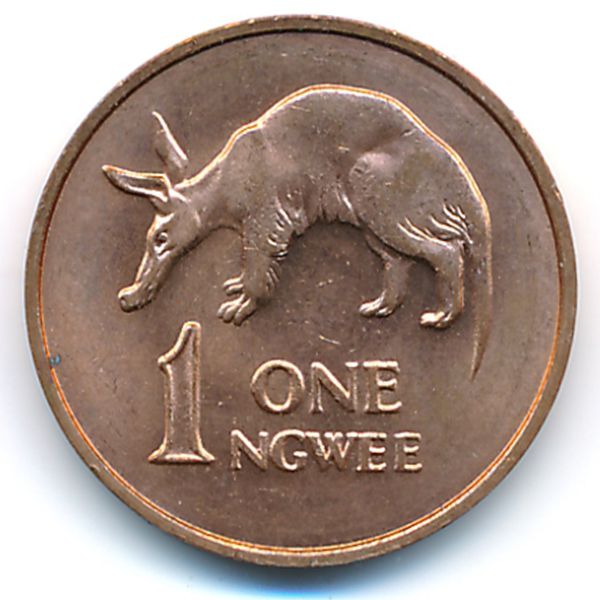 Замбия, 1 нгве (1983 г.)