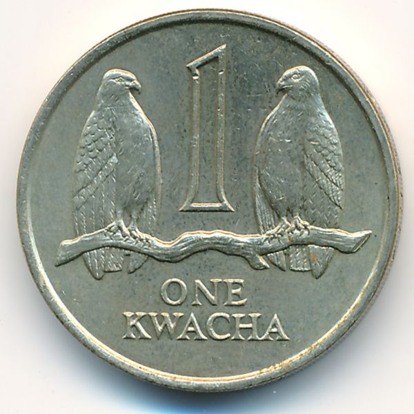 Замбия, 1 квача (1989 г.)