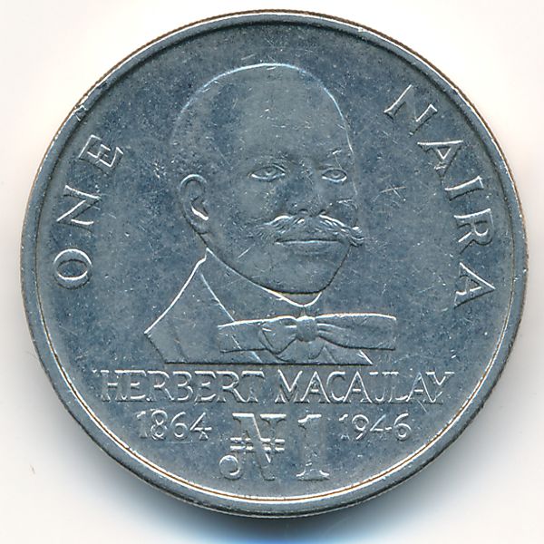 Нигерия, 1 найра (1991 г.)