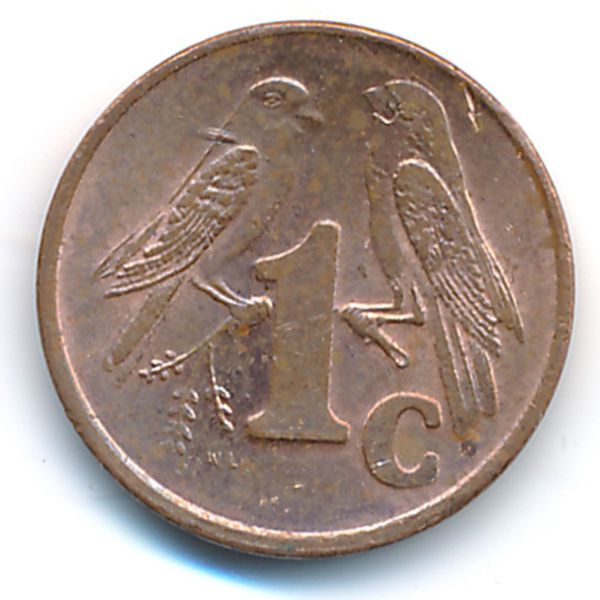 ЮАР, 1 цент (2001 г.)