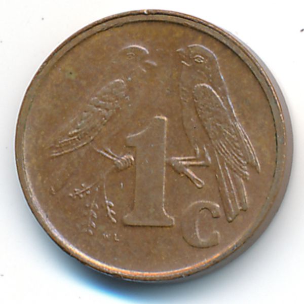 ЮАР, 1 цент (2001 г.)