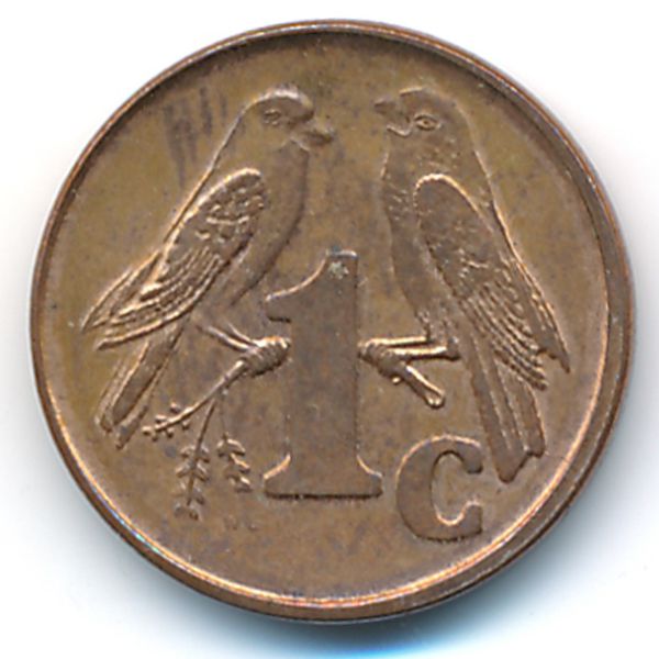 ЮАР, 1 цент (2001 г.)