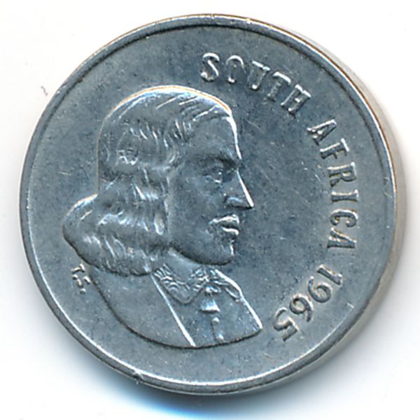 ЮАР, 5 центов (1965 г.)