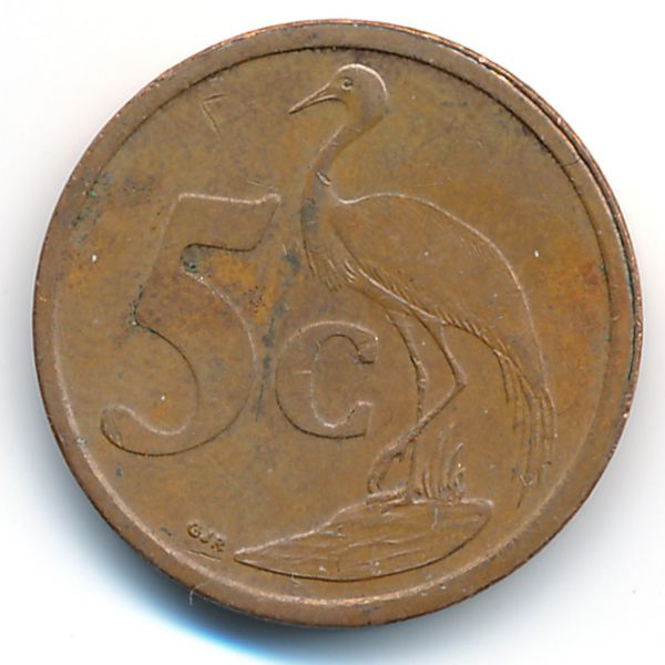 ЮАР, 5 центов (2004 г.)