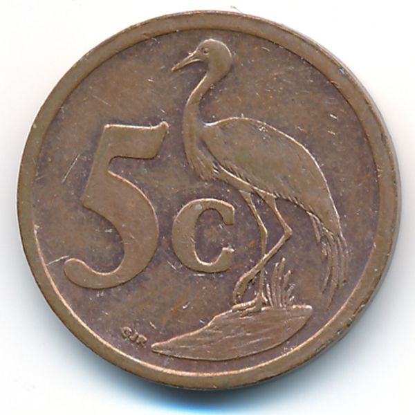 ЮАР, 5 центов (2004 г.)