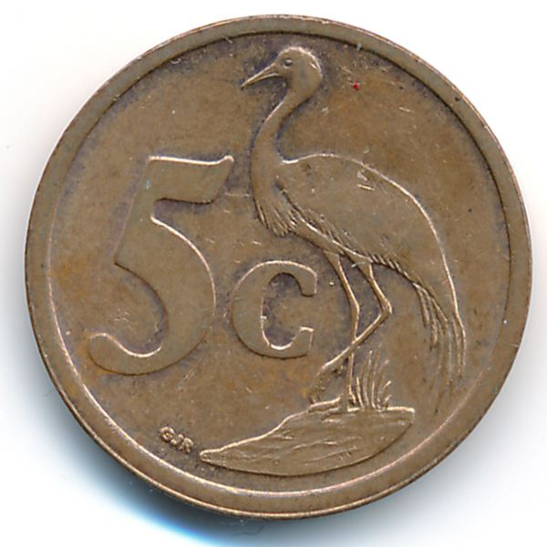 ЮАР, 5 центов (2004 г.)