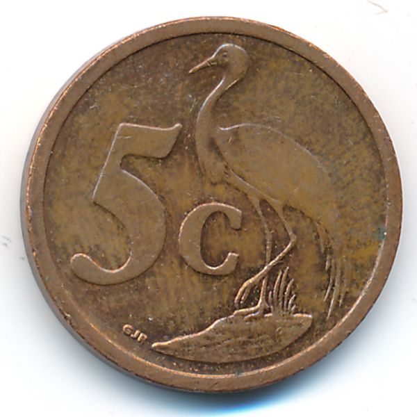 ЮАР, 5 центов (2006 г.)