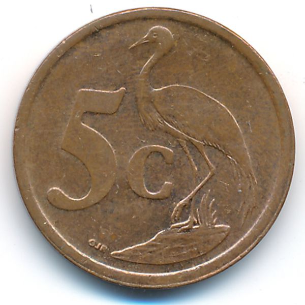 ЮАР, 5 центов (2006 г.)