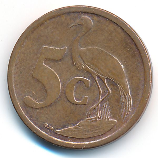 ЮАР, 5 центов (2007 г.)