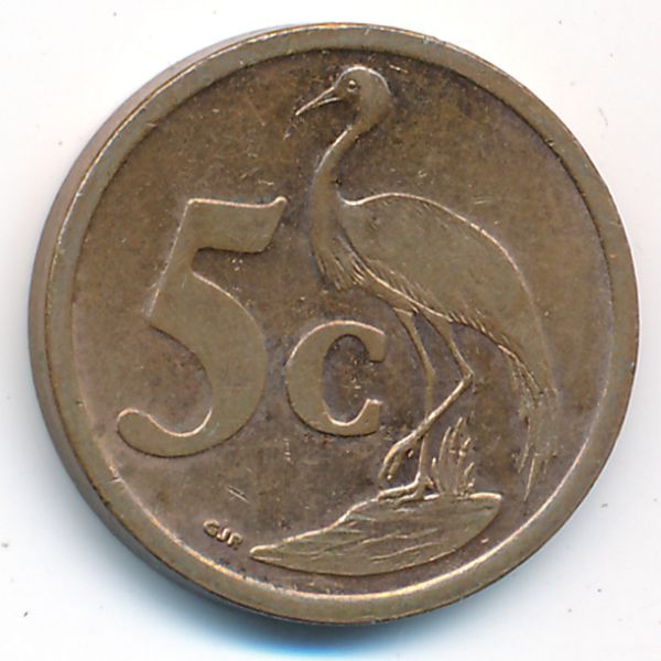 ЮАР, 5 центов (2007 г.)