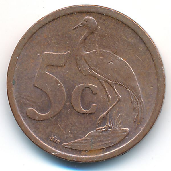 ЮАР, 5 центов (2007 г.)
