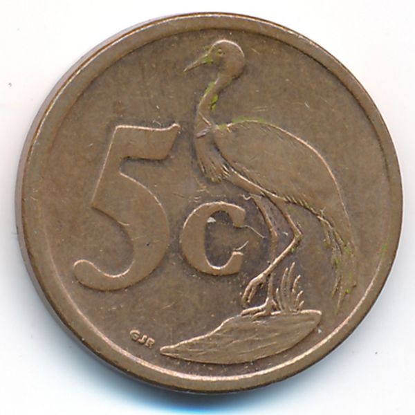 ЮАР, 5 центов (2008 г.)