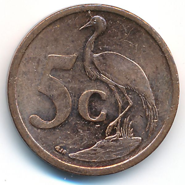 ЮАР, 5 центов (2008 г.)