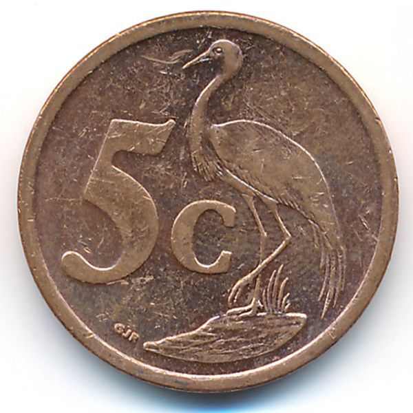 ЮАР, 5 центов (2008 г.)