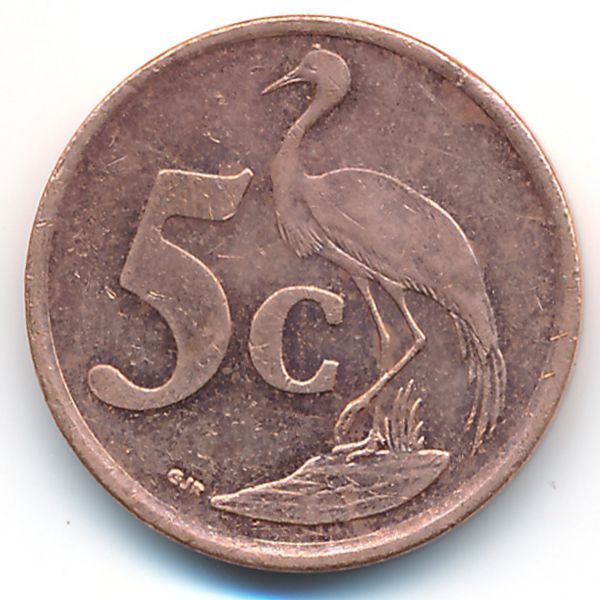ЮАР, 5 центов (2010 г.)