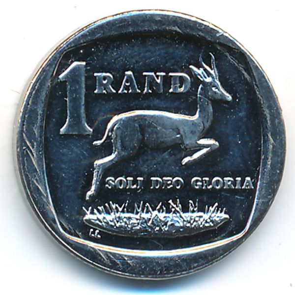 ЮАР, 1 рэнд (2008 г.)