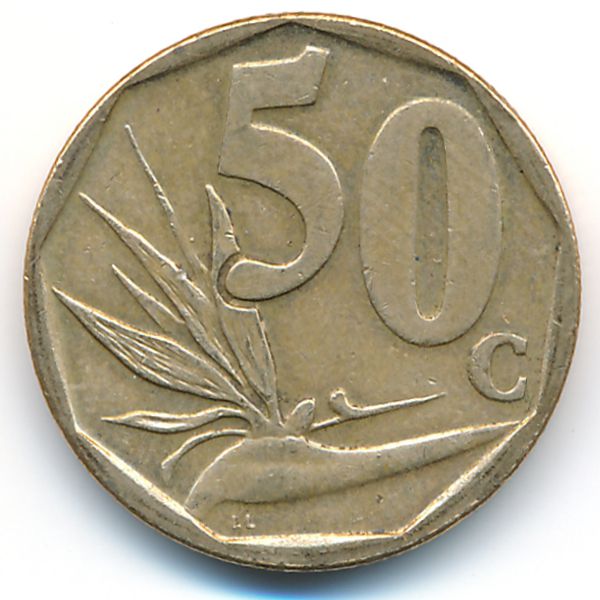 ЮАР, 50 центов (2010 г.)
