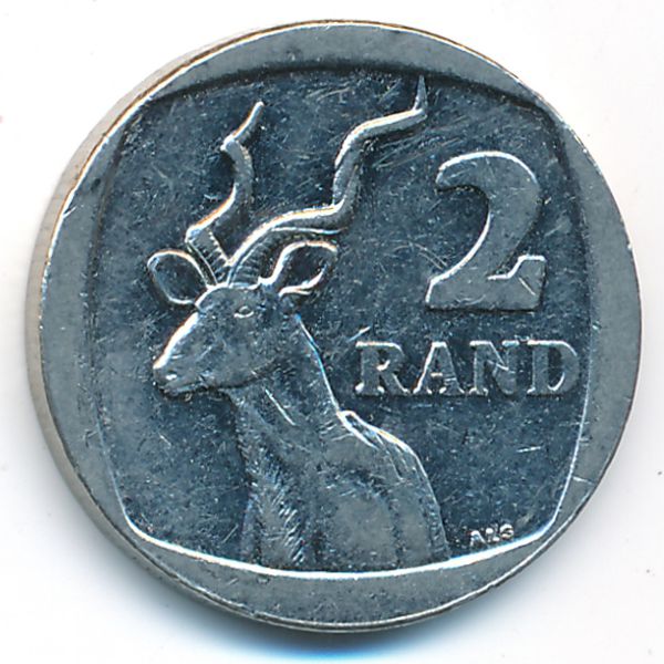 ЮАР, 2 рэнда (2010 г.)